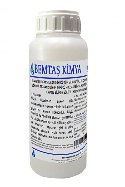 BEMTAŞ KİMYA Tüm Silikon Tipleri Için Kullanıma Uygun Tezgah, Duşakabin Sert ...