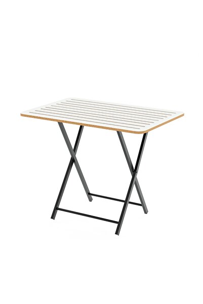 Güzelkan Katlanır 4 Kişilik Bahçe Masası Bistro Masa 55x90