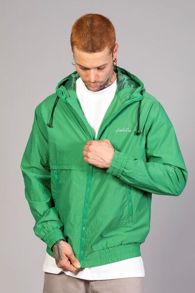 LTC Jeans Πράσινο ανδρικό τζάκετ - Ελαφρύ και με κουκούλα