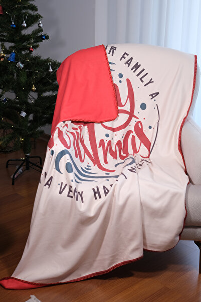 moris home New Year Patterned Tv Blanket (130X170)