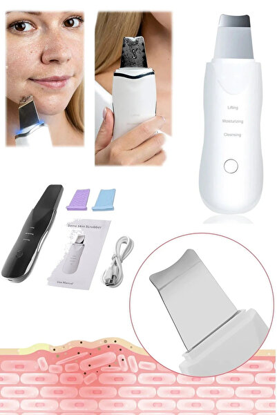 qualityworld Spatula Yüz Cilt Temizleyici Kazıma Soyma Makinası Profesyonel S...