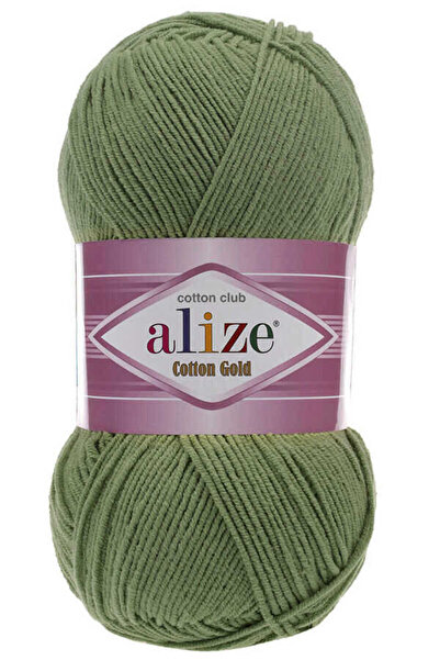 Alize Alize Cotton Gold - 485 Verde 3-pachet Yumak Bilgeceşler