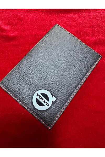 ATTA PAZARLAMA حافظة ترخيص من الجلد الأسود من زجاج شبكي منقوش، حافظة ترخيص، م...