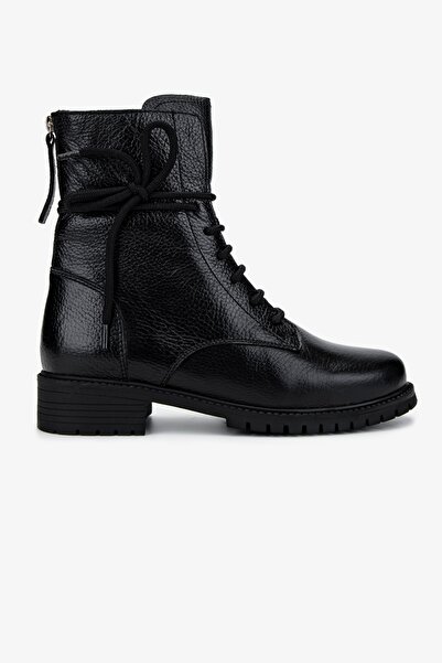 Valmenti Kadın Siyah Floter Topuklu Bot