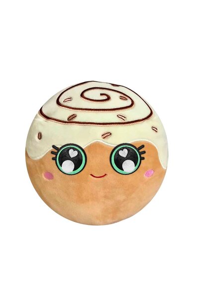 Sunman Biggies Şişme Peluş Cinnamon Roll Tarçınlı Rulo XXL Foodies S6