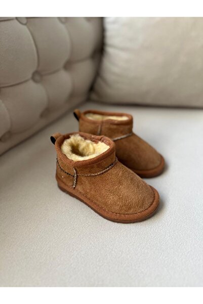 Eymen kids içi tüylü mini  çocuk ayakkabı botu(içi yoğun tüylü olduğu için dar kalıptır bir beden büyük alınız)