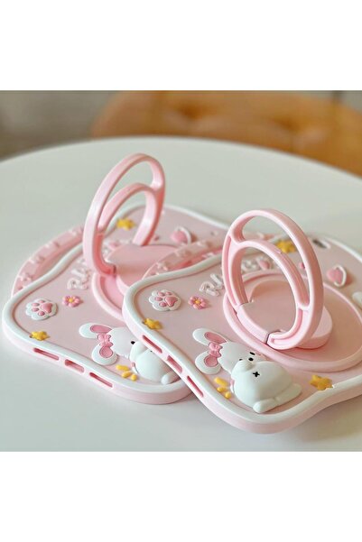 UnDePlus Samsung Galaxy Tab A8 10.5 SM-X200 2021 Kılıf Cute Dolls Standlı Eğlenceli 3D Karekterli Çocuk Kılıf