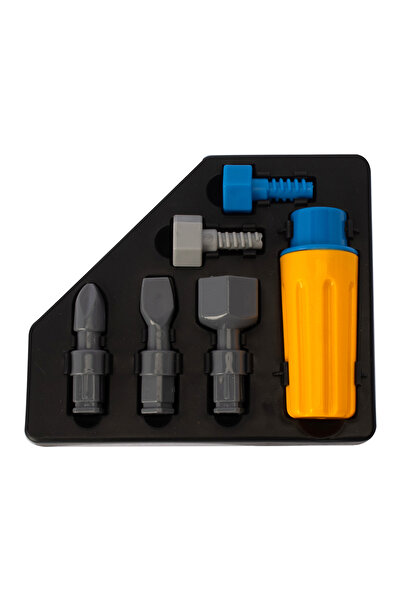 Fab N Funky Electric DIY Robot Toy with Drill, Lights & Sounds, 3+ Yrs, 9pc Set