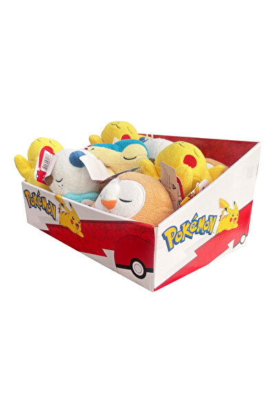 Pokemon دمية بوكيمون المحشوة للنوم مقاس 5 بوصات، قطعة واحدة متنوعة (قد يختلف الطراز واللون)