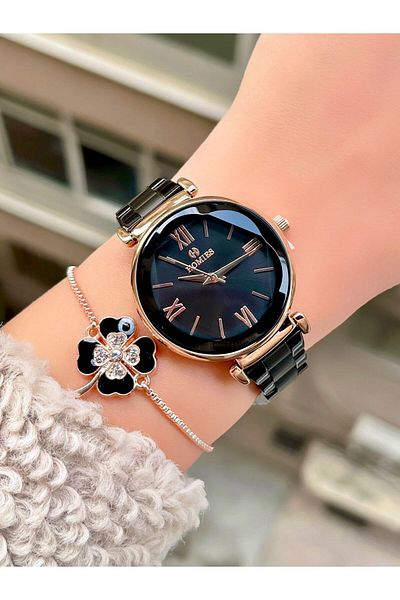 Homies Women's Wristwatch - Original Product - Bracelet Gift - 3 Atm Waterproof