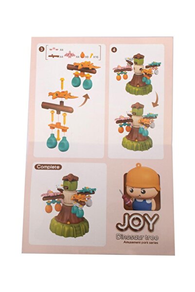 Fab N Funky Joy Revolving Dinosaur Tree Toy - 38 Pieces