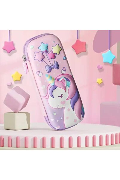 valkyrie 3 Boyutlu Yıldız Balon Unicorn Su Geçirmez Kalem Kutusu