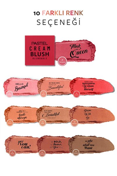 Madam accesorize Profashion 48 Krem Allık