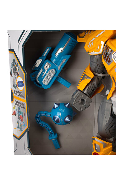 Fab N Funky Electric DIY Robot Toy with Drill, Lights & Sounds, 3+ Yrs, 9pc Set