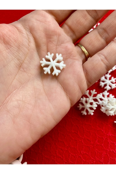 Mini Tasarım Atölyem yılbaşı sofra- ağaç- mini dekor kartanesi set (25 li Paket )