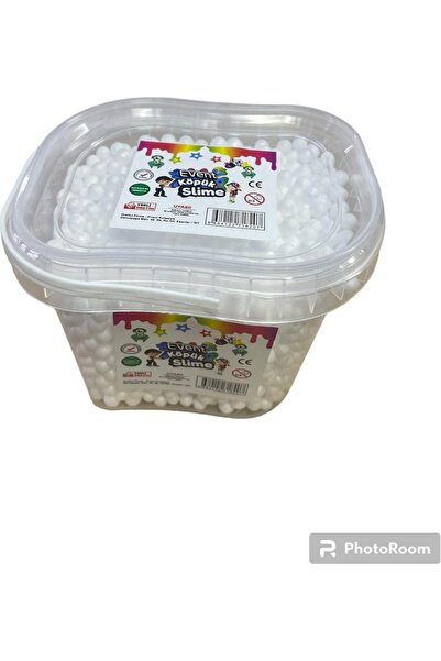 EVENT Slime Köpük Beyaz Renkli Strafor Slime Köpük