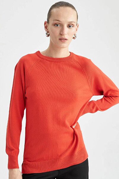 DeFacto Relaxed Fit Crew Neck Knitwear Sweater - I6913Az22Wn