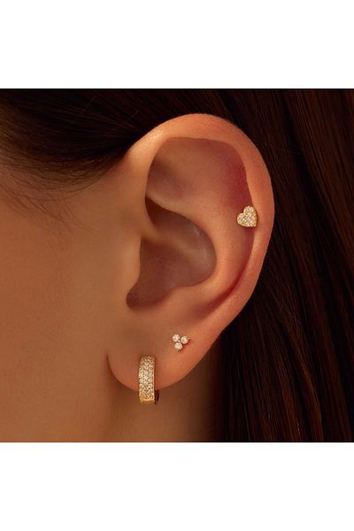 Beloro Jewels Navigli Isidora Piercing aus 9 Karat Gold BO370007