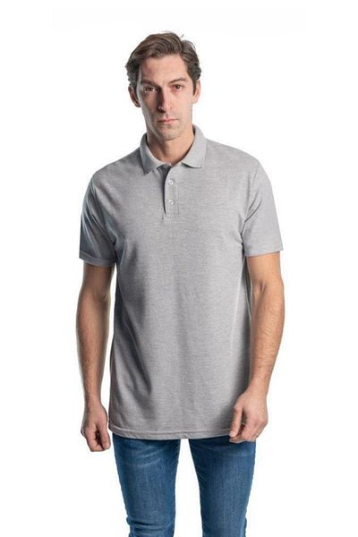 Şensel Men's Gray Collar T-Shirt 136e131