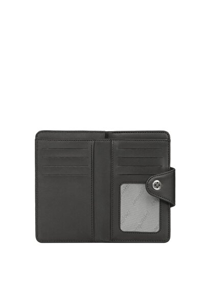 CENGİZ PAKEL Cengiz Pakel Women's Medium Wallet/Portfolio - 65387 - Black