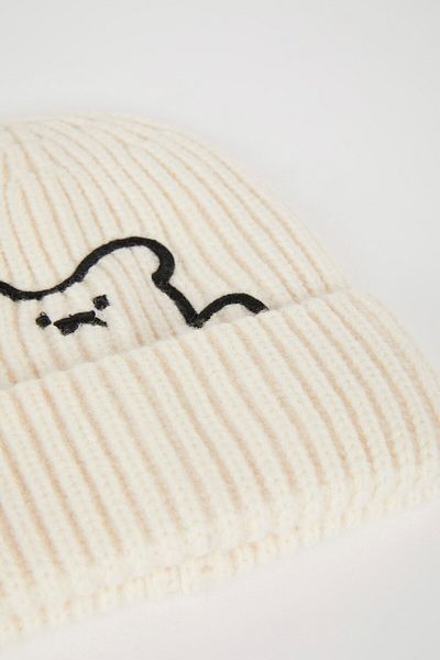 DeFacto Baby Boy Embroidered Knitwear Beret C8594A524Wn