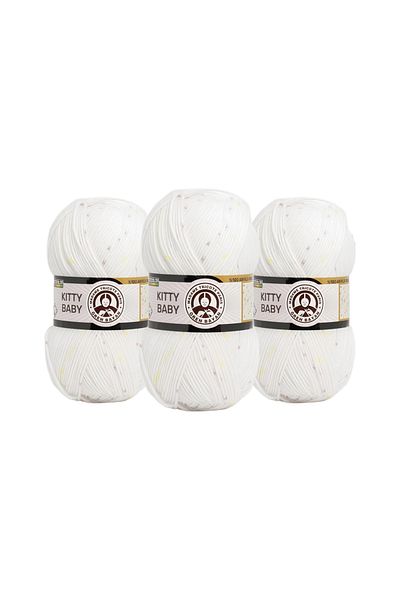 Ören Bayan Kitty Baby Knitting Yarn 370 - Πλεκτό 3 τεμάχια