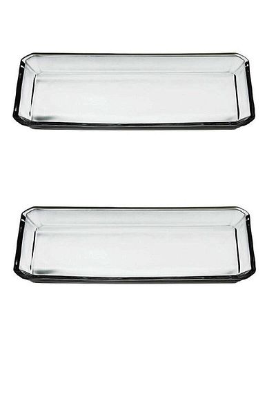 Paşabahçe Crystalized Glamor Serving Plate 2 Liters