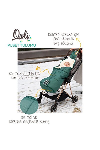 Owli Puset Tulumu Pine Green 6-36 Ay
