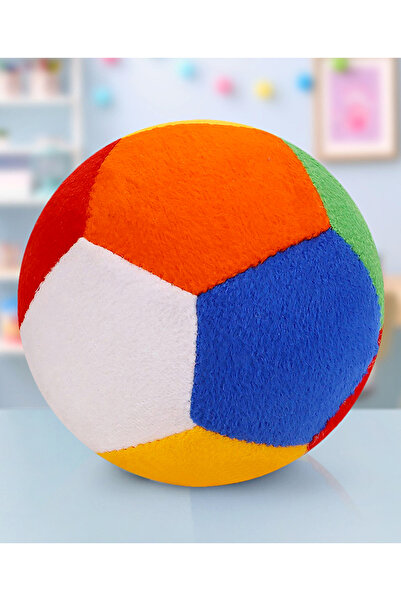 Babyhug كرة لعب ناعمة من Babyhug مقاس 36 سم - ألياف بوليستر ملونة وخفيفة الوز...