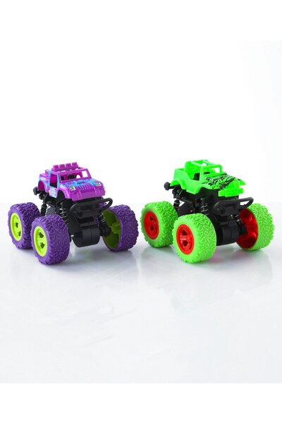 PlayNation لعبة سيارة Monster Truck Stunt من Play Nation - قطعتان