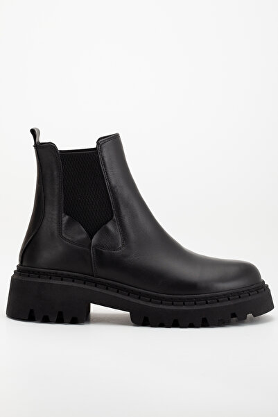 VENZA Genuine Leather Thermolight Sole Chelsea Women's Boots Flc5500