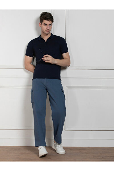 Dennis Lingo By Styli Single Jersey Regular Fit Polo with Half Zip Placket