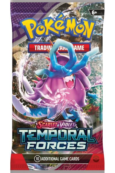 Abetto Market Pokemon Temporary Forces Scarlet&Violet Series Game Card 4 Pack
