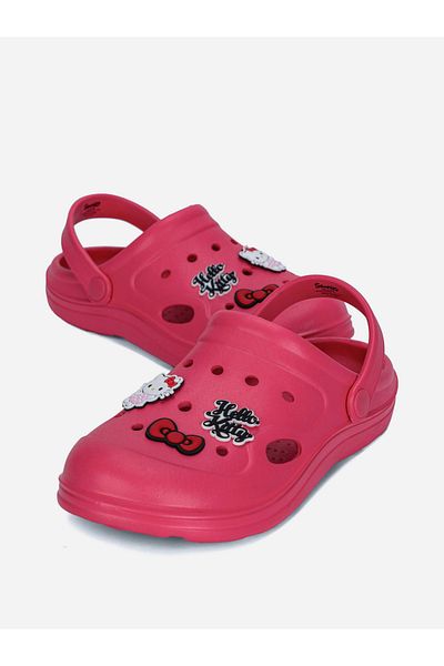 URBAN HAUL Hello Kitty Applique Detail Clogs with Backstrap