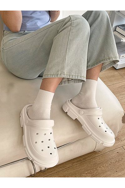Sneak-a-Peek By Styli Cut-Out Detail Hollow Clogs