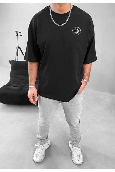 King Brothers 404 Not Found Printed Oversize тениска