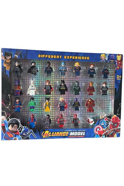 tmtoysandmore لعبة أفنجرز سوات ليغو ميني 48 قطعة مع الملحقات