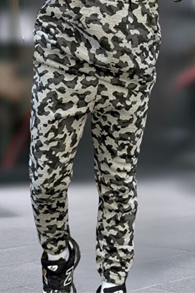 YAKAMEL Pantaloni de trening sezonieri pentru bărbați, supradimensionați, cu ...