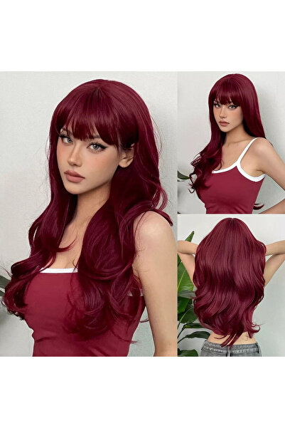 REMY HAİR Kızıl Dalgalı Peruk