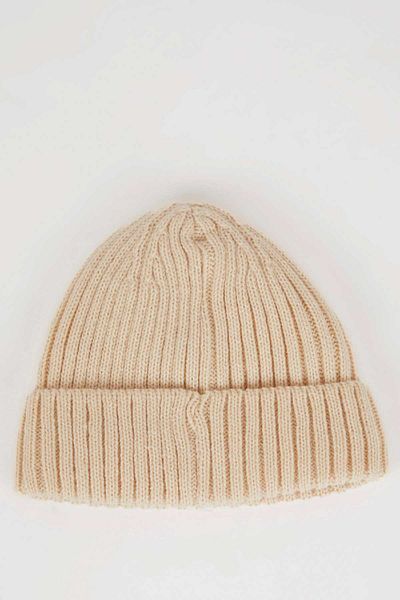 DeFacto 2-Piece Neck Collar Beanie Set for Baby Girl - C9063A524Wn