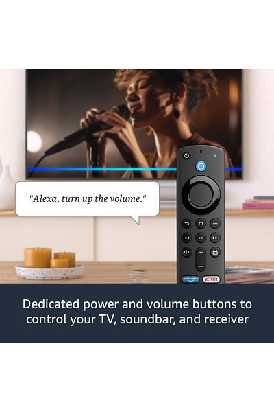 Amazon Fire TV Stick 4K 2nd Gen with Voice Remote 3rd Gen Streaming Media Player Device