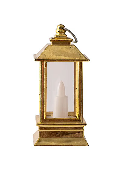 tusah Alevsiz LED Mum Işığı  Dekoratif Fener Pilli