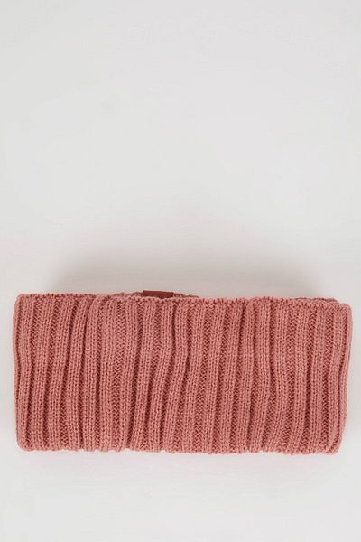 DeFacto Baby Girl 2 Piece Set Neck Collar Beanie with Fleece Inside - C9063A524Wn