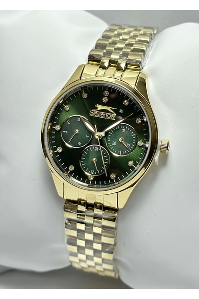 Slazenger Çelik Kordon Fonksiyonlu Kadın Kol Saati