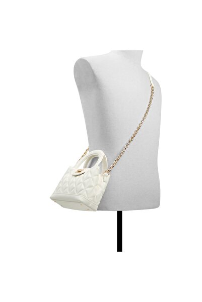 Call it Spring Women's White Handbag With Single Compartment