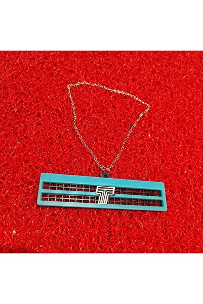 CEBECİOTO زخرفة مرآة توفاش باللون الفيروزي - ملحقات السيارات