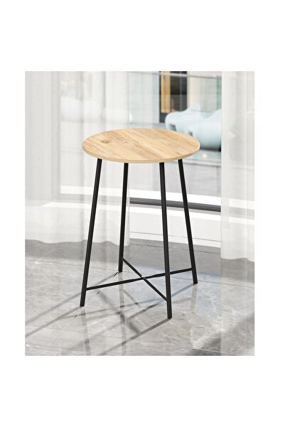 Güzelkan Bar Masası Yuvarlak Mutfak Masası Bistro Masa