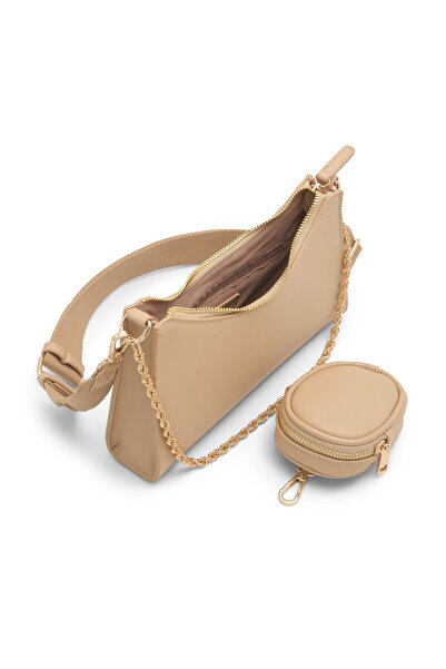 Call it Spring Women's Cream Cross Body Bag With Interior Slide Pocket