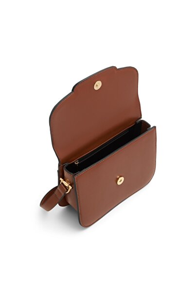 Call it Spring Women's Brown Cross Body Bag With Single Compartment