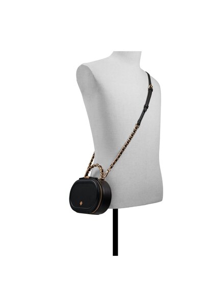 Call it Spring Women's Black Cross Body Bag With 2 Compartments